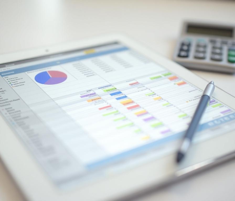 تخطيط الميزانية الشهرية